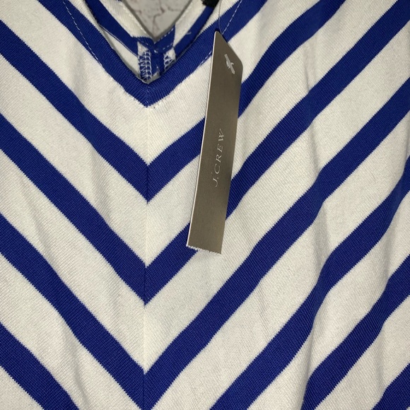NEW J. Crew Re-Imagined Striped Wide Leg Summer Jumpsuit Size 10 - Picture 4 of 9